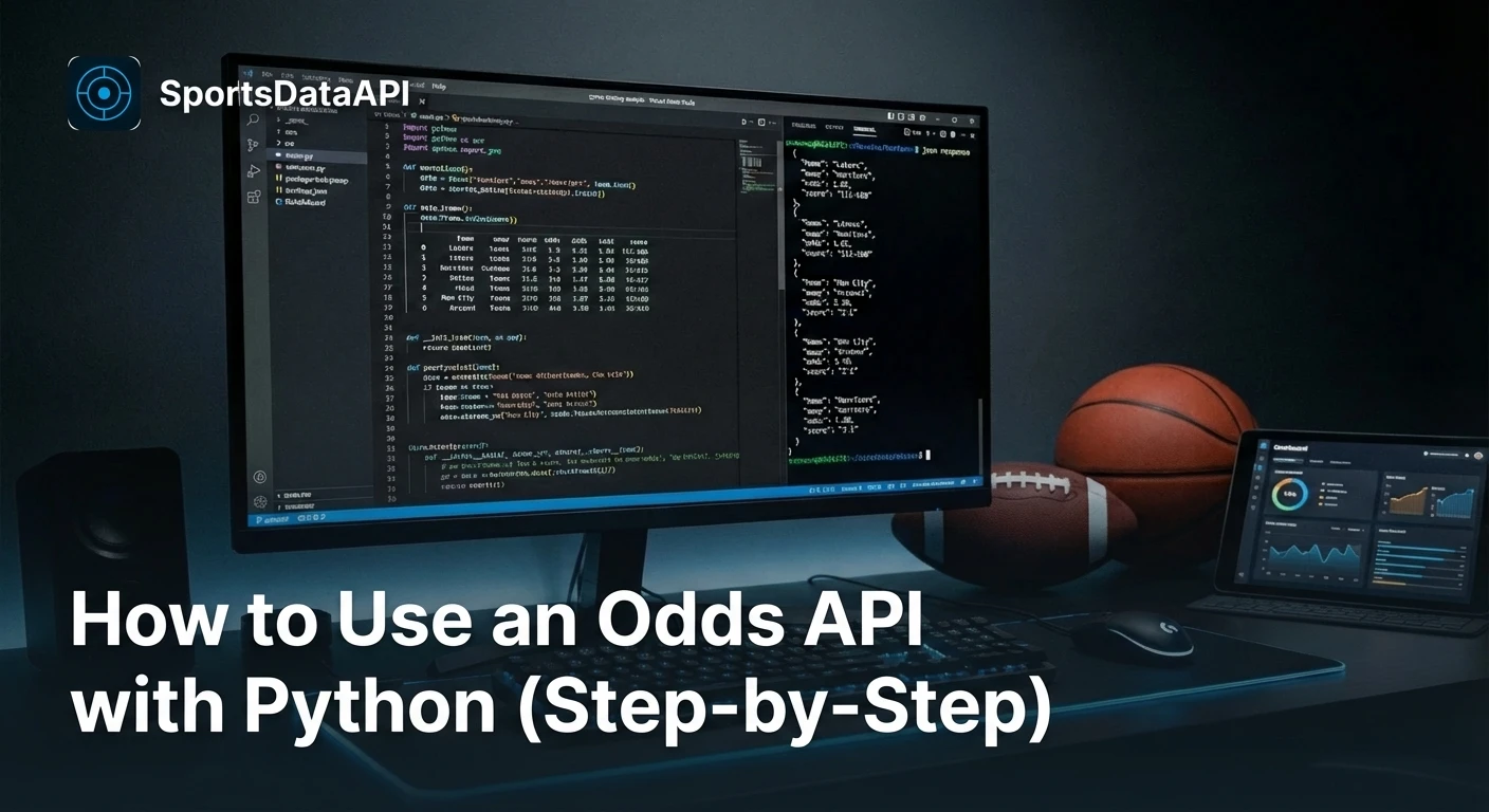How to Use an Odds API with Python (Step-by-Step)
