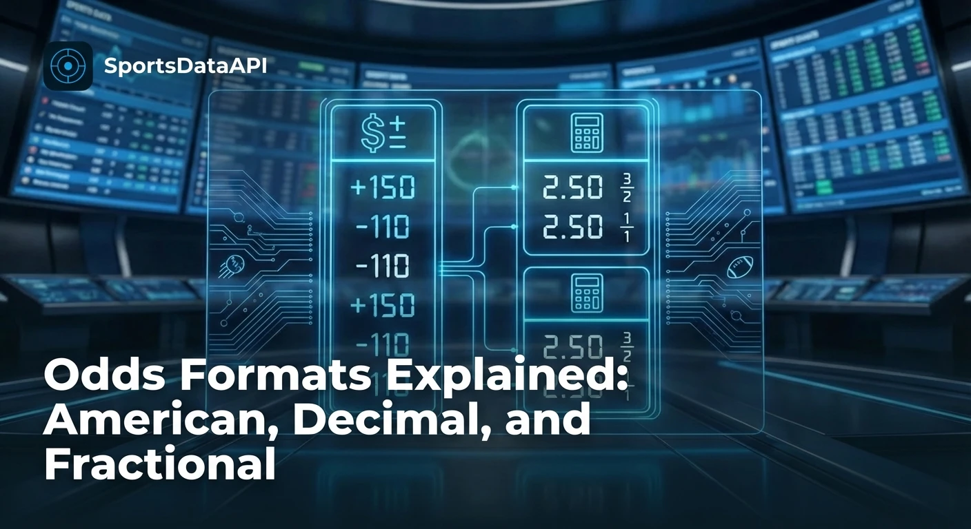 Odds Formats Explained: American, Decimal, and Fractional